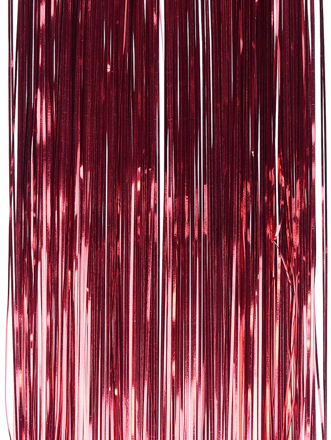 300 Metallic Red Tinsel Lametta Icicles