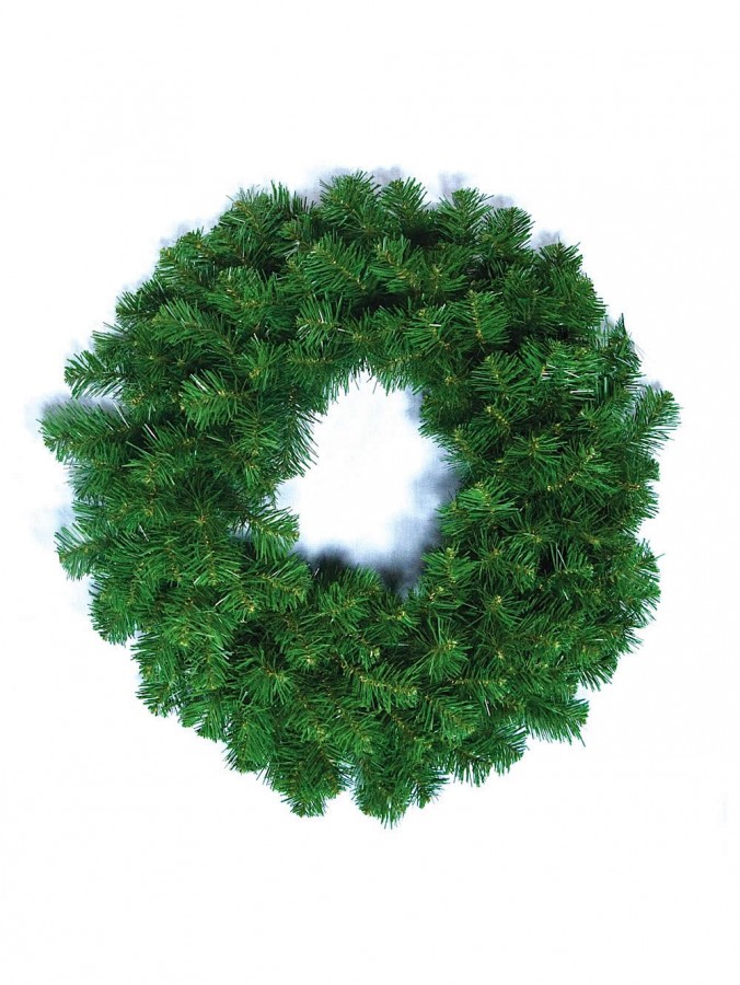 Balsam Pine Needle Christmas Wreath With 200 Tips - 58cm