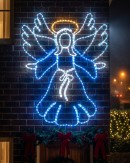 1.1m Dynamic Angel Of Bethlehem Outdoor Christmas LED Rope Light Display