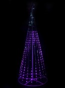 3.6m Multi Colour Digital LED Giant Conical Outdoor Christmas Tree