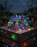 1000 Multi Colour LED Solar String Fairy Lights 8 Function | 100m