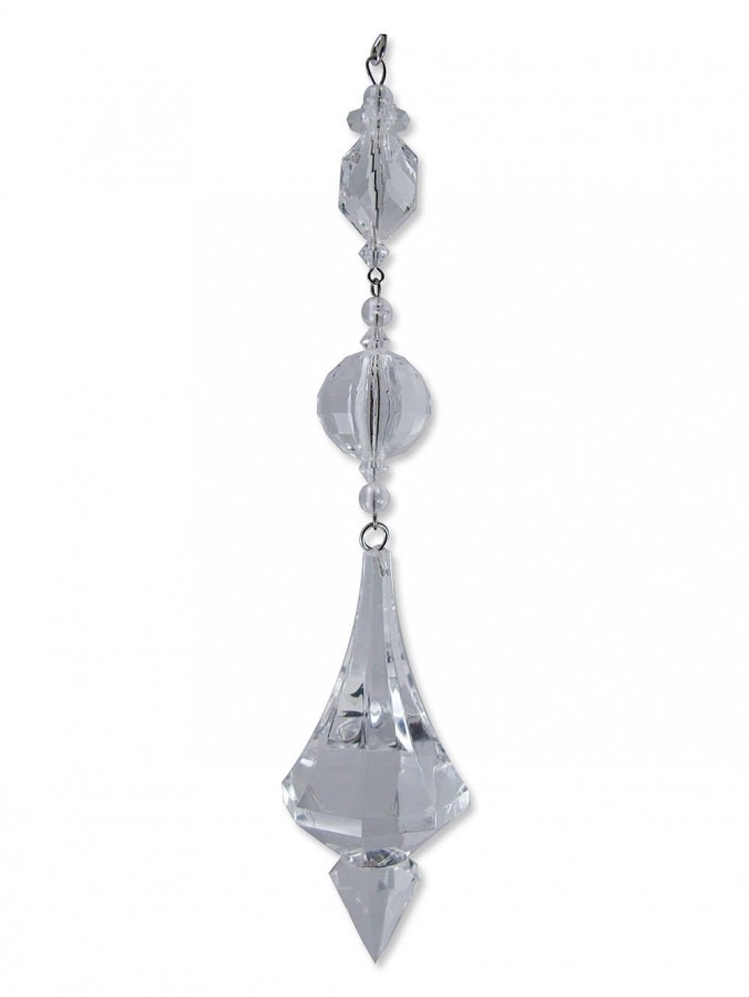 Diamond Drop Hanging Decoration - 22cm