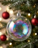 Soap Bubble Iridescent Bauble Large Display Bauble | 20cm