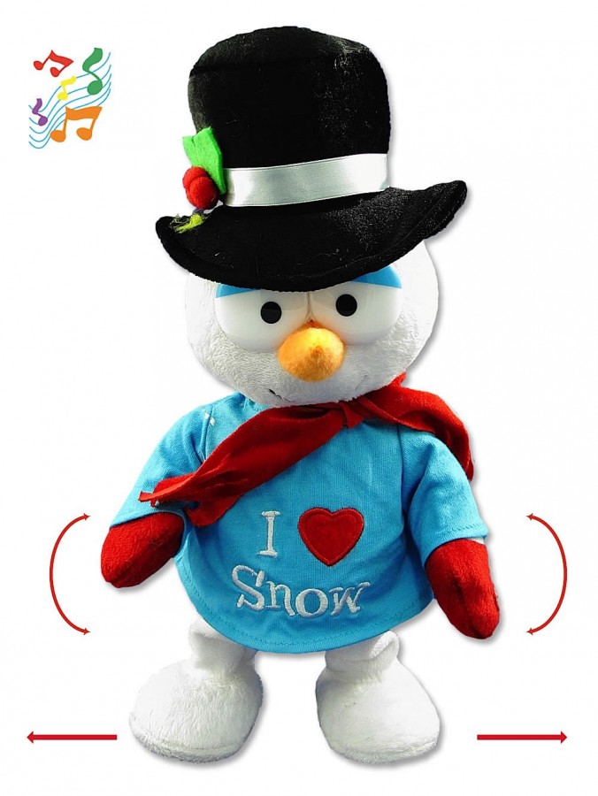 Side Stepping Snowman Animation - 33cm