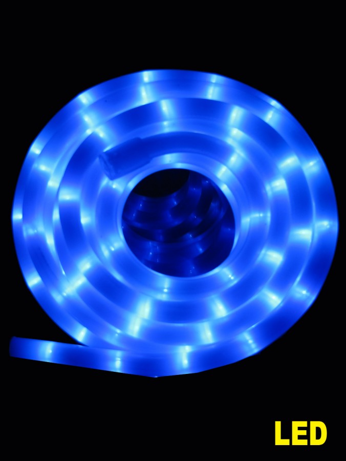 Blue LED Rope Light - 6m