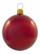 Ruby, Emerald & Gold Assorted Baubles - 8 x 60mm & 14 x 40mm