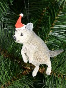 11cm Smiling Quokka Australian Organic Christmas Tree Decoration