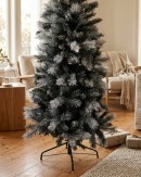 2.3m Gray River Arctic Artificial Christmas Tree | 1028 Grey & White Tips