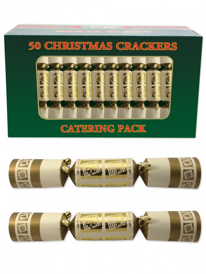 Gold & Ivory Design Bulk Catering Pack Bon Bons - 50 Per Pack