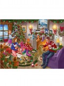 Waddingtons Deck The Halls Scene Christmas Jigsaw Puzzle - 1000 pieces