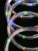 Multi Colour LED Outdoor Christmas Rope Light - 10m