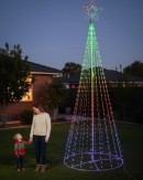 3.6m Outdoor Digital LED Gigantic Conical 3D Christmas Tree With App Control