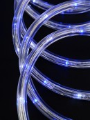 Blue & Cool White LED Christmas Rope Light - 10m