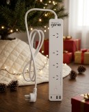 Smart Mirabella Genio WiFi Powerboard | 4 Outlets & 3 USB Ports