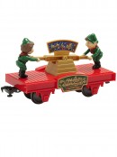 Happy Holiday Express With Headlight & Music Christmas Train Set - 35 Piece Set