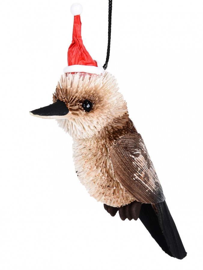 Kookaburra Australian Native Wildlife Christmas Hanging Decoration - 14cm