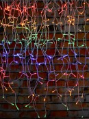 1660 Multi Colour LED Icicle String Lights 8 Function With Timer | 50m