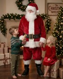 Premium 7 Piece Jolly Santa Suit Complete Costume Set | One Size Fits Most