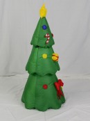 Decorated Conical Christmas Tree Illuminated Inflatable Display - 1.3m