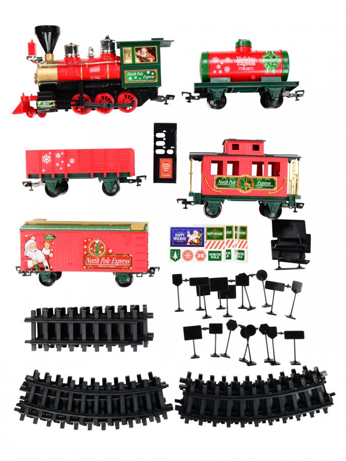 Holiday Express Train Set with Remote Control - 40 Piece Set