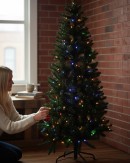 1.8m Pine Gorge Dual LED Pre-Lit Christmas Tree | 602 Tips & 250 Lights