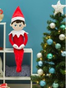 Plushee Pal Huggable Boy Elf On The Shelf Christmas Plush Toy - 81cm