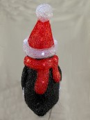 LED Acrylic Penguin Ornament - 37cm