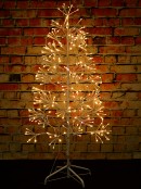 1.2m Nordic Glaze 3D Outdoor Birch Tree | 368 Warm & Cool White LEDs
