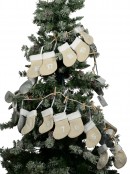 Jute Mini Stocking Advent Calendar Clothesline String - 1.7m