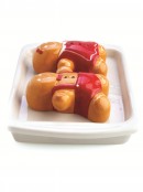 Ceramic Gingerbread Couple Christmas Salt & Pepper Shaker Set