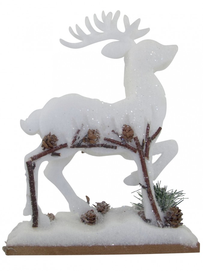 Dacron Reindeer Ornament - 22cm