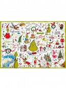 1000 Piece How the Grinch Stole Christmas! Collage Jigsaw Puzzle