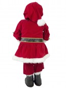 Singing & Dancing Santa Holding Decorated Swag - 1.5m