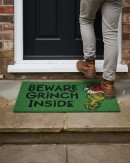 75cm Dr Suess Beware Grinch Inside Doormat