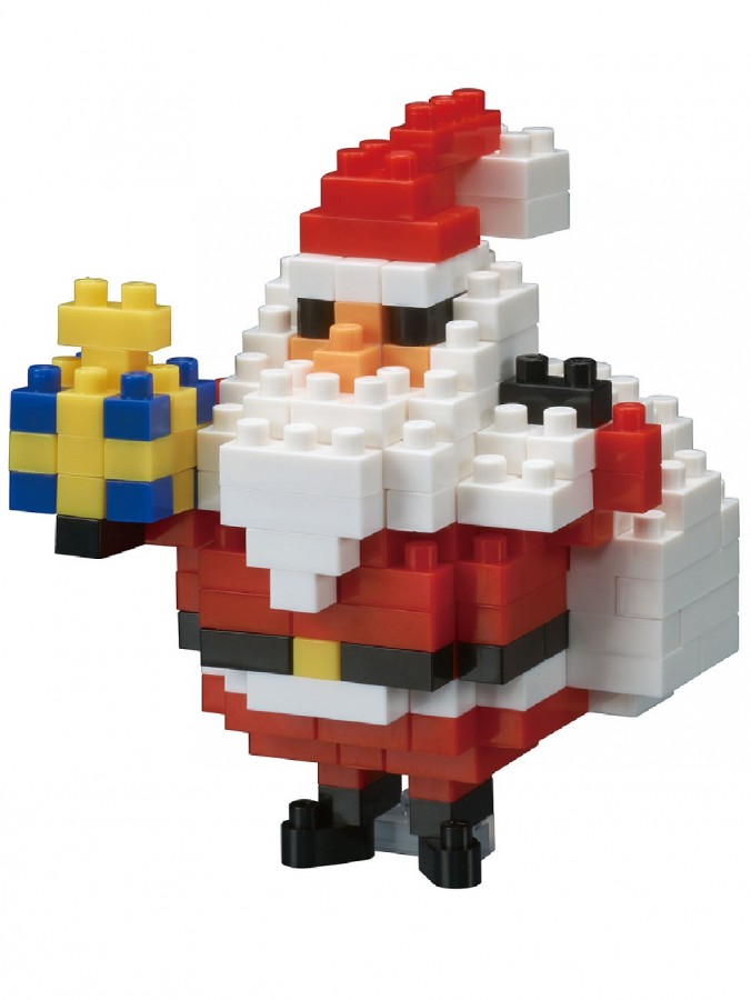 Nanoblocks Santa Claus Christmas Toy - NBC_200 150 Piece