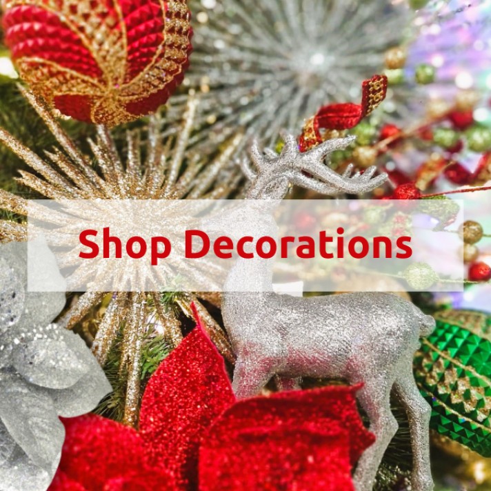 Hundreds of Decorations to Choose From