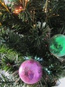 Fibre Optic Trees - With Bauble Decorations - 1.2m