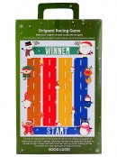 12x Snowy Midnight Town Scene Red Christmas Bon Bons (Crackers) | 30cm