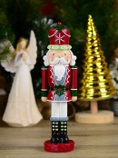 27cm Traditional Aristocrat Look Nutcracker Soldier Resin Figurine