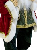 Large Standing Decorative Santa With Presents & Sack - 94cm