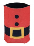 Assorted 10cm Santa Suit Or Christmas Text Themed Stubby & Can Holders
