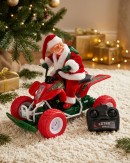 Eztec Radio Control Santa ATV | 1:7 Scale Remote Control Christmas Quad Bike