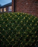 1024 Warm White LED Hybrid Solar & Electric Net Lights With Timer | 4m x 4m