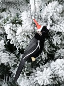 Magpie Australian Native Wildlife Christmas Hanging Decoration - 13cm