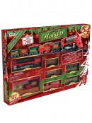 54 Piece Holiday Express Train Set With Headlight & Musical Station