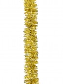 5m Gold Metallic Fir Needle 6ply 50mm Tinsel Garland