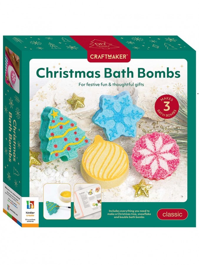 Craft Maker Bath Bombs Kit - Make Your Own Bath Bombs For Christmas