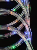 Multi Colour LED Outdoor Christmas Rope Light - 30m
