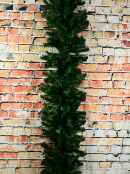Thick Balsam Pine Needle Christmas Garland With 380 Tips - 2.7m