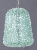 80mm Pastel Blue Sugar Gummy Look Christmas Bauble
